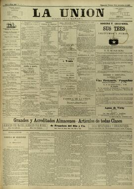 Edición de Noviembre 13 de 1885, página 1