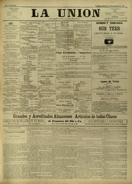 Edición de Septiembre 23 de 1885, página 1