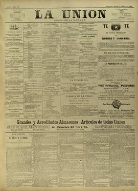 Edición de marzo 06 de 1886, página 1