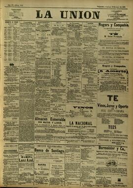 Edición de Mayo 20 de 1888, página 1