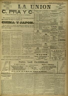 Edición de Octubre 23 de 1888, página 1