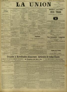 Edición de Noviembre 28 de 1885, página 1
