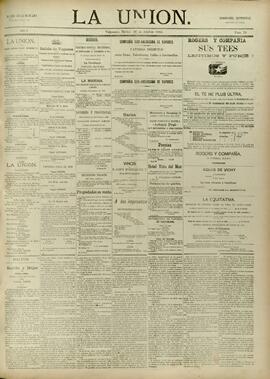 Edición de Abril 28 de 1885, página 1