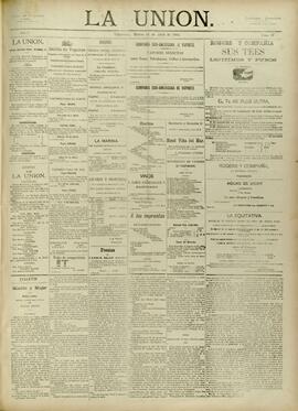Edición de Abril 14 de 1885, página 1