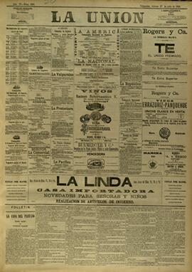 Edición de Julio 27 de 1888, página 1