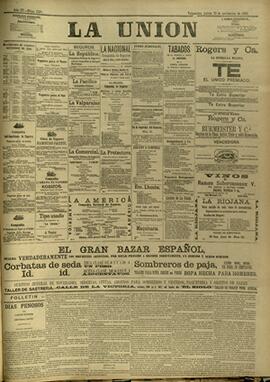 Edición de Noviembre 29 de 1888, página 1