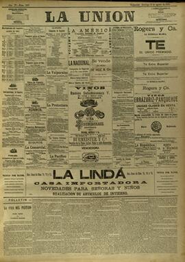 Edición de Agosto 12 de 1888, página 1