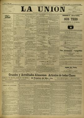 Edición de Noviembre 05 de 1885, página 1