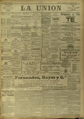 Edición de Noviembre 04 de 1888, página 1