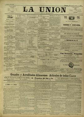 Edición de febrero 28 de 1886, página 1