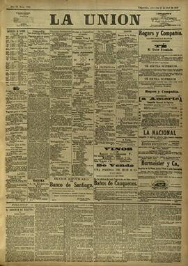Edición de Abril 25 de 1888, página 1