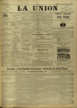 Edición de Octubre 14 de 1885, página 1