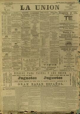 Edición de Diciembre 30 de 1888, página 1
