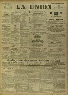 Edición de agosto 08 de 1886, página 1