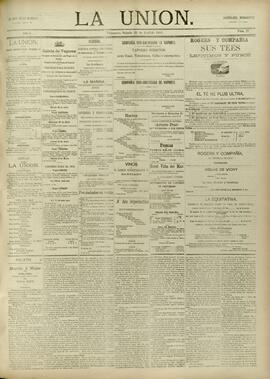Edición de Abril 25 de 1885, página 1