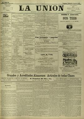 Edición de Octubre 16 de 1885, página 1