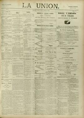 Edición de Abril 23 de 1885, página 1