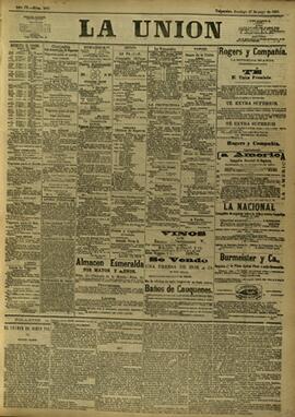 Edición de Mayo 27 de 1888, página 1