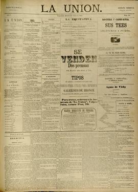 Edición de Junio 09 de 1885, página 1