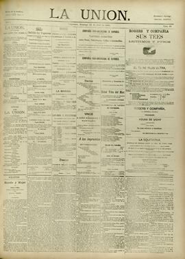 Edición de Abril 12 de 1885, página 1