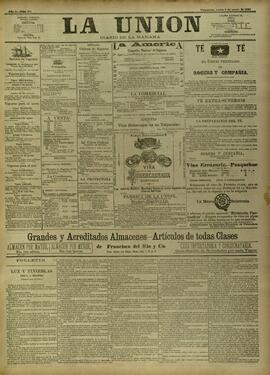 Edición de agosto 05 de 1886, página 1