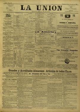Edición de abril 13 de 1886, página 1