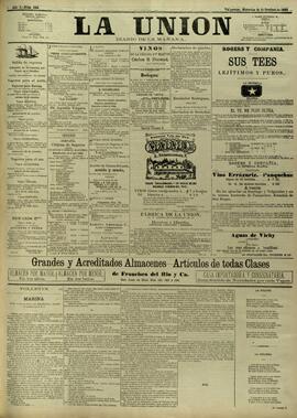 Edición de Octubre 21 de 1885, página 1