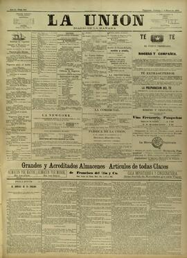 Edición de marzo 07 de 1886, página 1