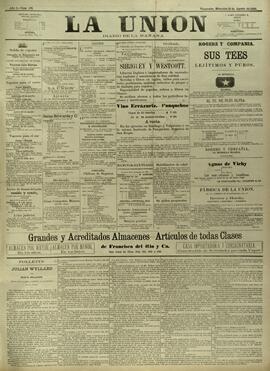 Edición de Agosto 19 de 1885, página 1