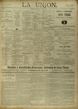Edición de Julio 29 de 1885, página 1