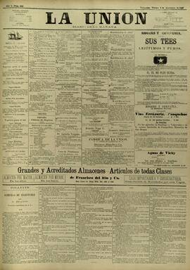 Edición de Noviembre 06 de 1885, página 1