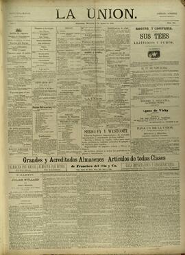 Edición de Agosto 05 de 1885, página 1