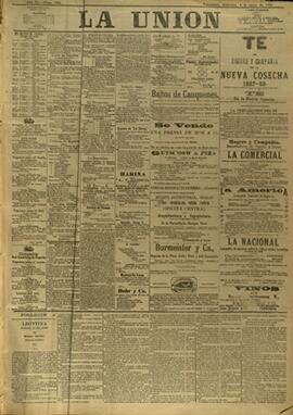 Edición de Enero 04 de 1888, página 1
